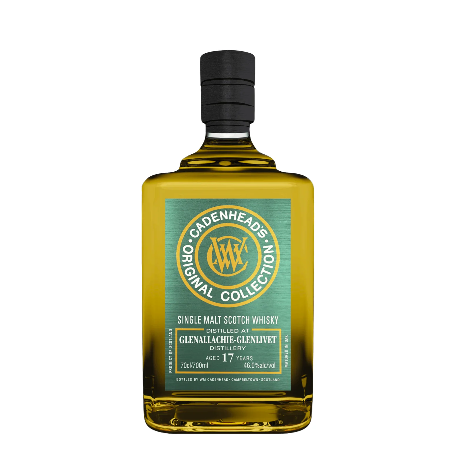 Cadenhead's Original Collection Glenallachie-Glenlivet 17 Year Old Single Malt Scotch Whisky 700ml — Cadenhead's