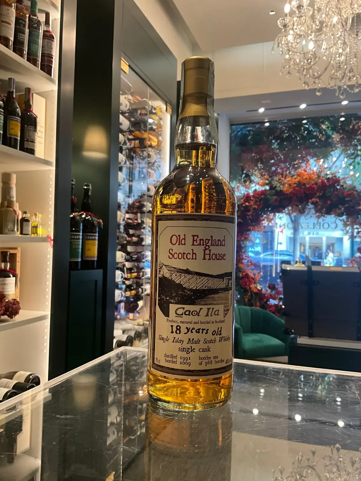 Caol Ila 18yo 1991 Single Cask 70cl 46%abv 1 of 368 bottles released — Caol