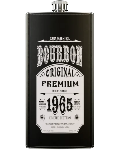 Casa Maestri 1965 Flask Limited Edition Straight Bourbon Whiskey 750ml — Casa Maestri