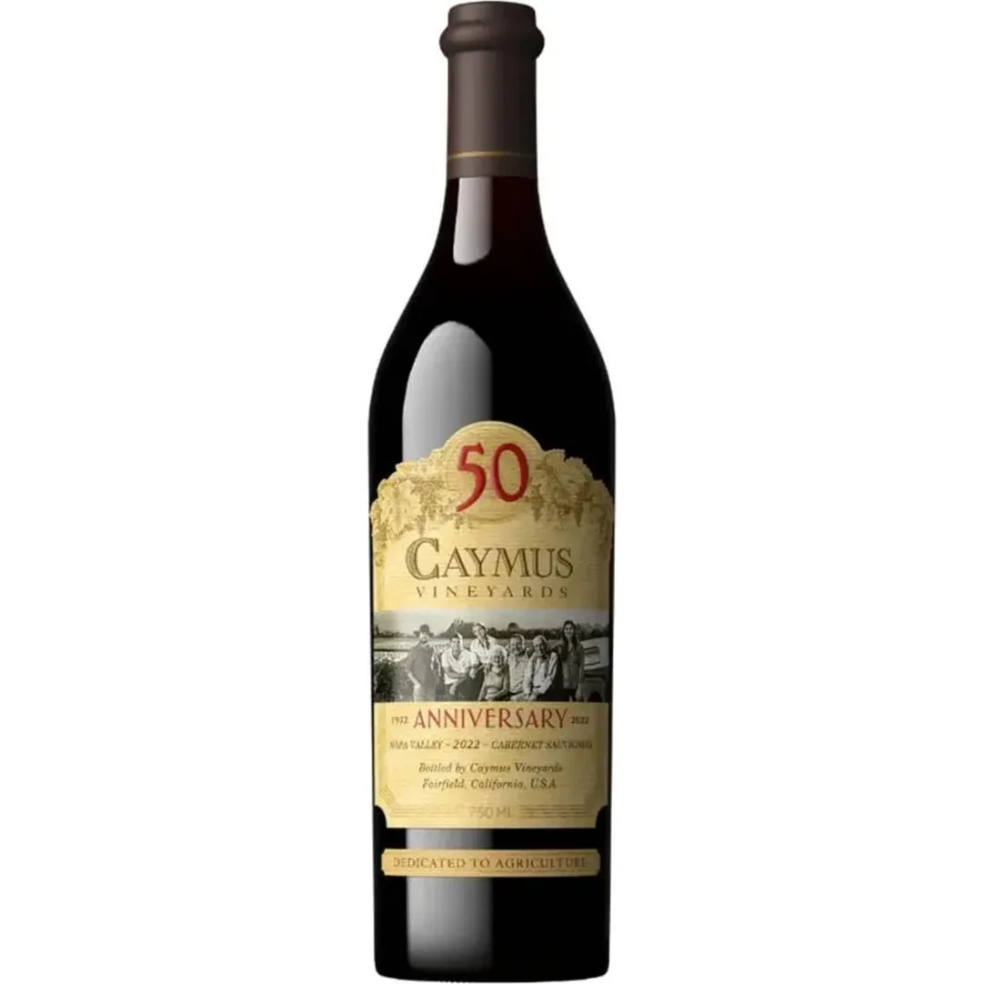 Caymus 50th Anniversary Napa Valley Cabernet Sauvignon 2022 750mL — Caymus