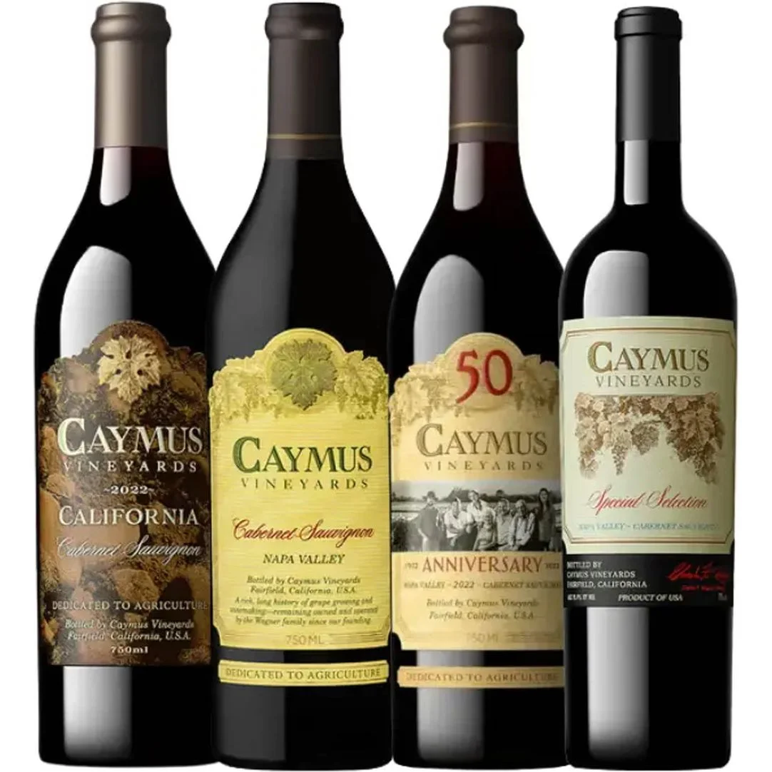Caymus California, Caymus, Caymus 50th Anniversary, & Caymus Special Selection Value Bundle 750 mL — Caymus