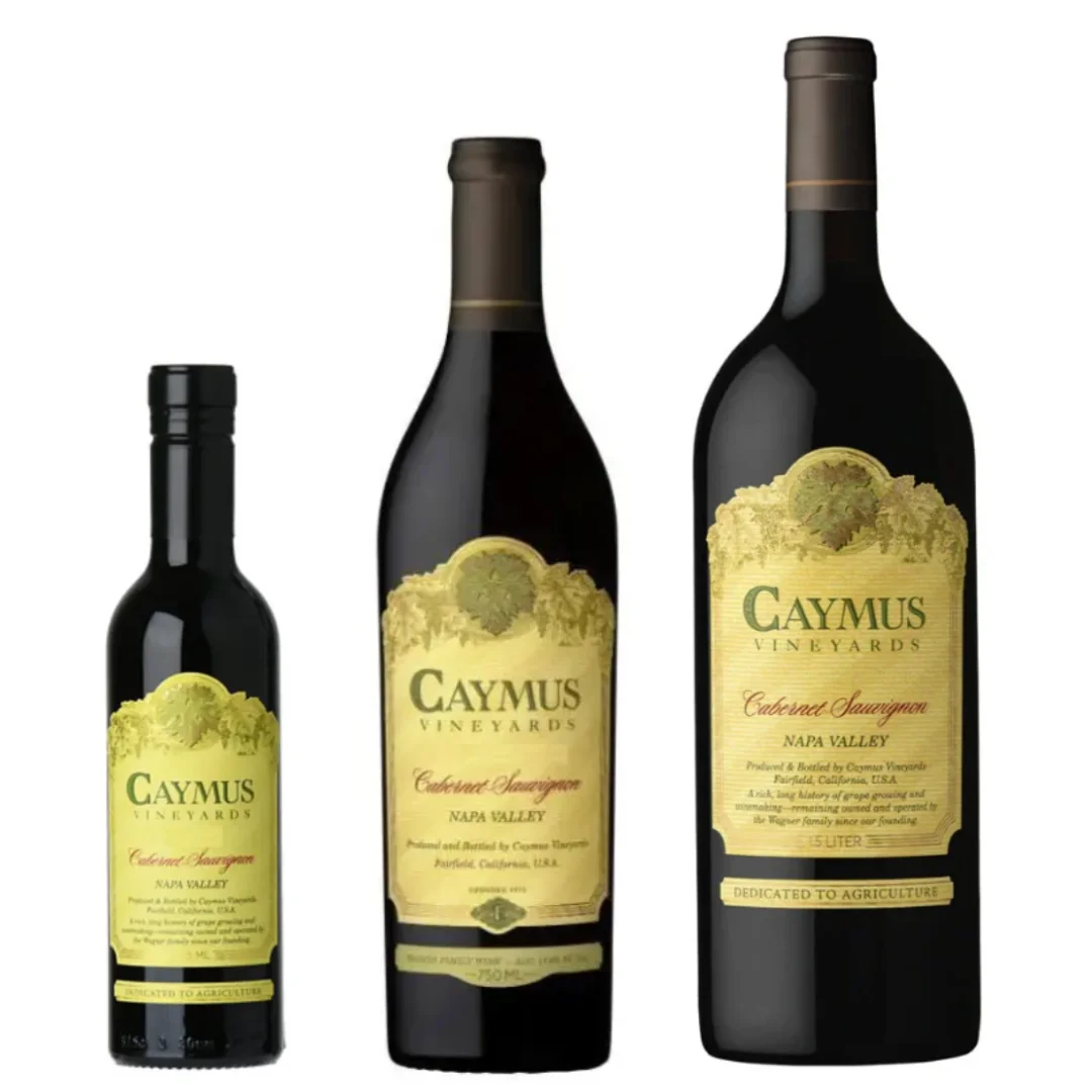Caymus Vineyards Napa Valley Cabernet Sauvignon 375mL, 1L, 1.5L Value Bundle — Caymus