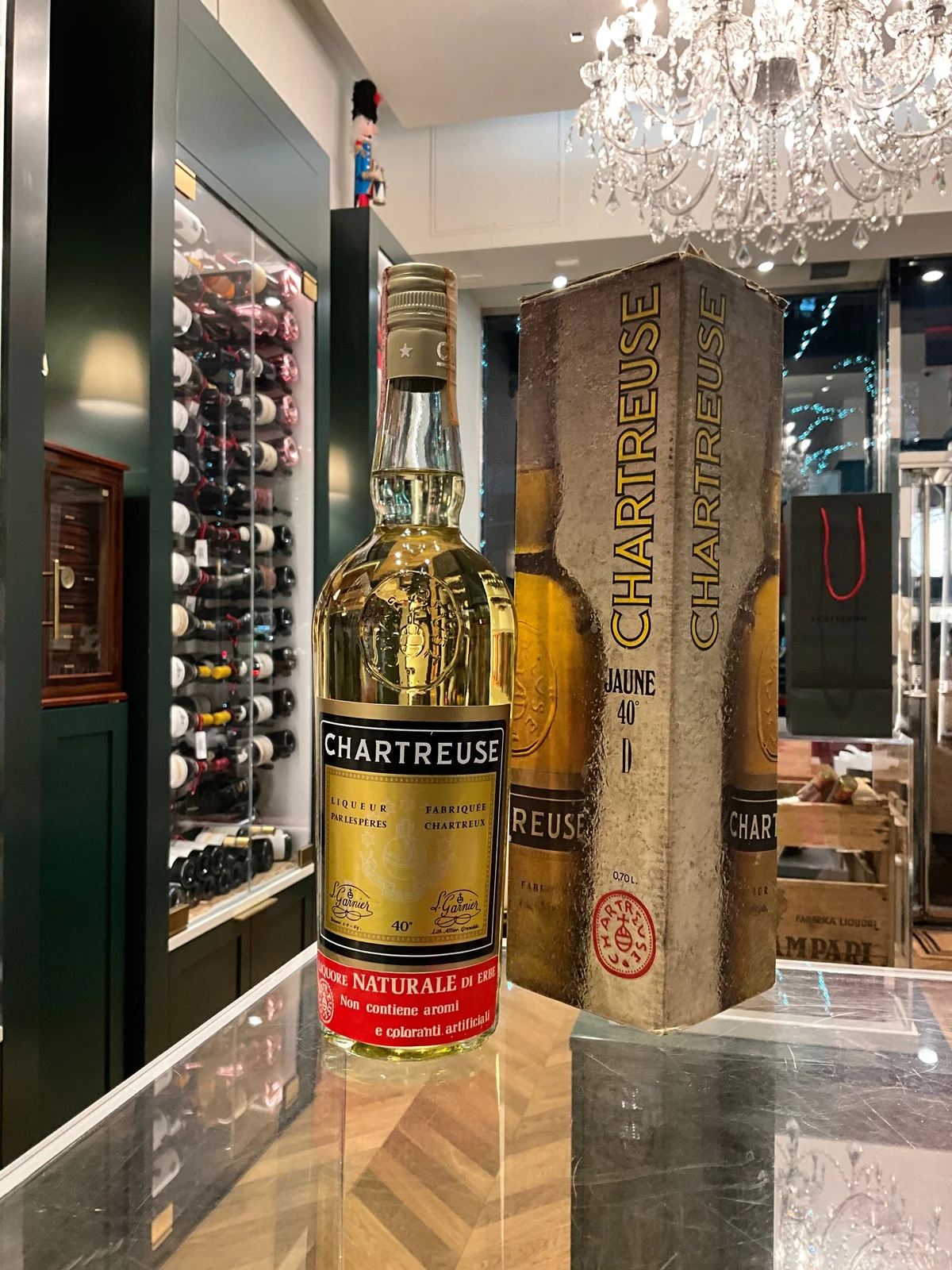 Chartreuse 1970s Yellow Voiron 70cl 40%abv — Chartreuse