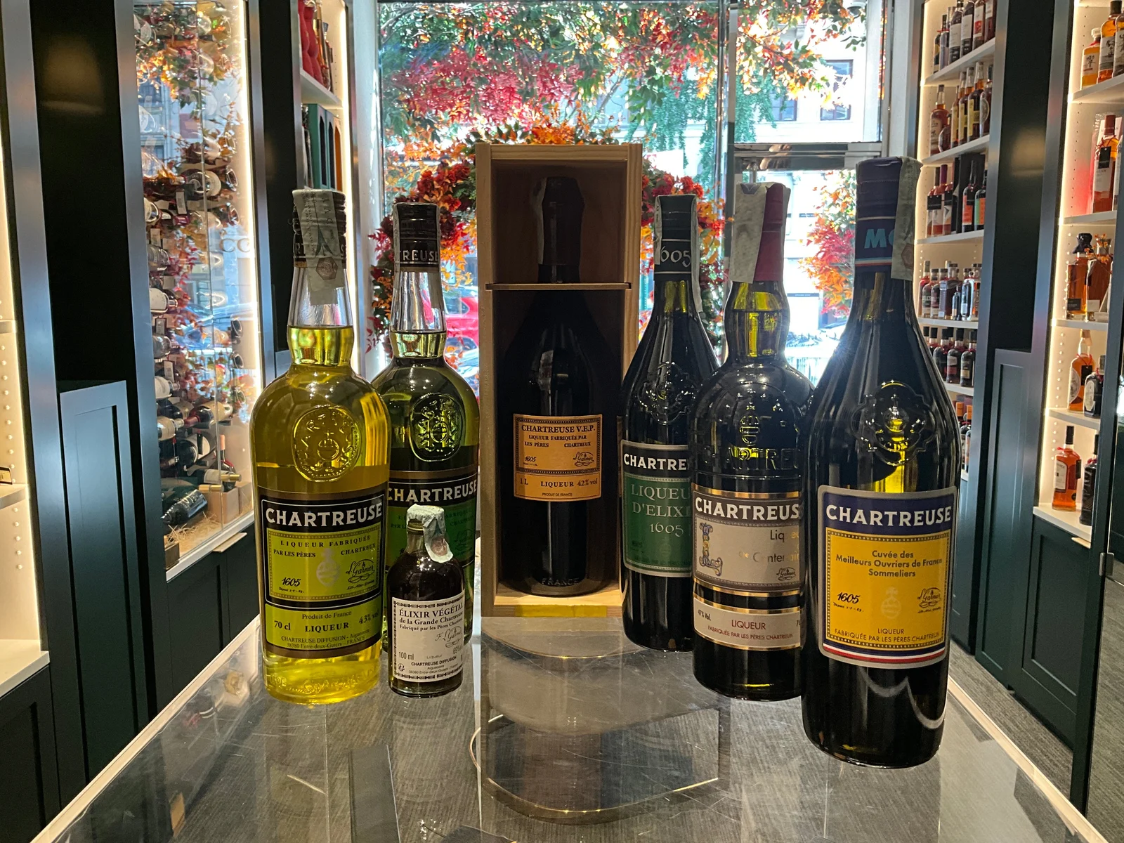 Chartreuse Home Bar Connoisseur Collection 7 bottles — Chartreuse