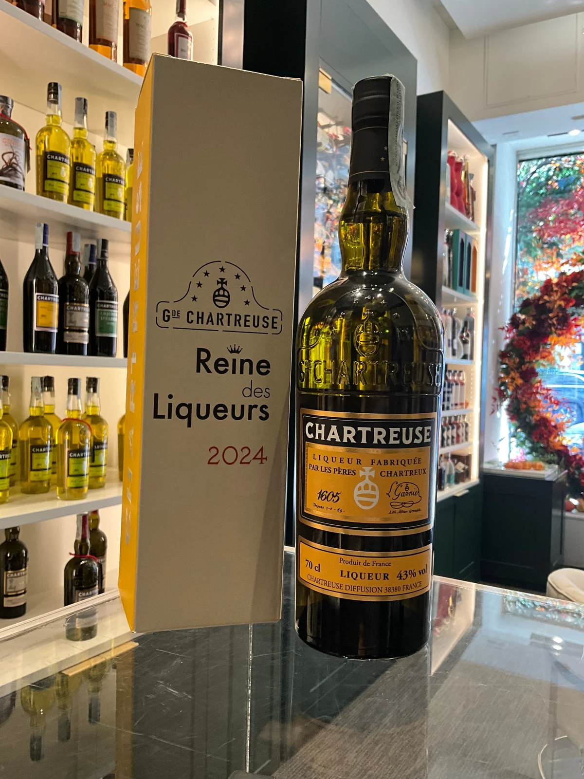 Chartreuse Reine des Liqueurs 2024 70cl 43%abv — Chartreuse