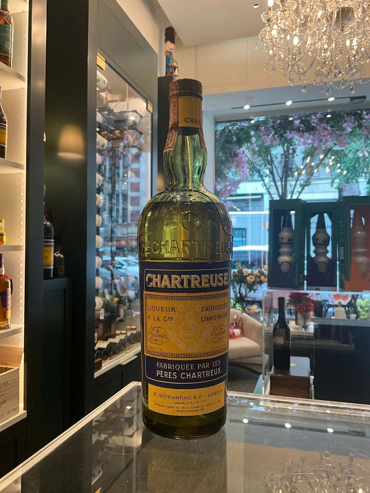 Chartreuse Yellow Voiron from 1950/60s 75cl 43%abv — Chartreuse