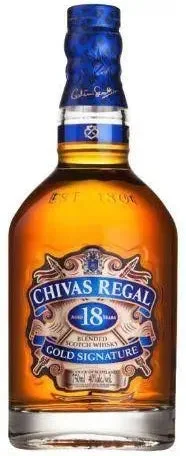 Chivas Regal Gold Signature 18 Year Old Blended Scotch Whisky 750ml — Chivas Regal