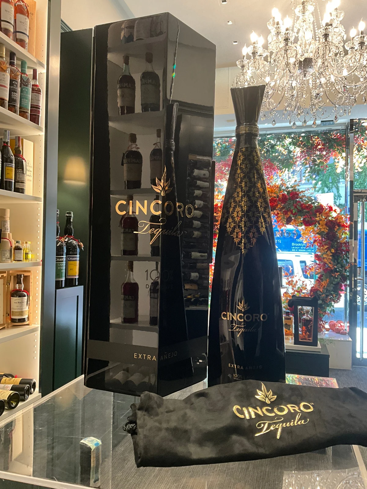 Cincoro Tequila Extra Anejo founder's signatures 1.75L 40%abv — Portage Liquors