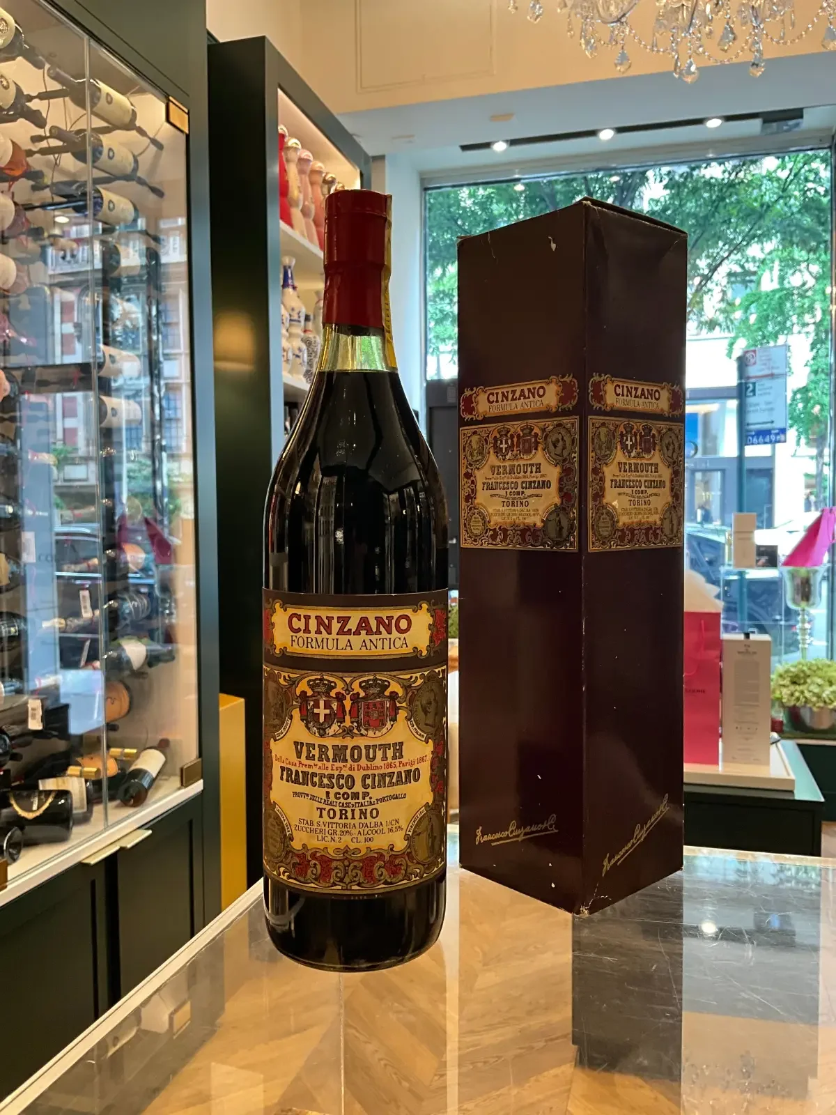 Cinzano 1960s Formula Antica Vermouth 100cl 16.5% — Cinzano