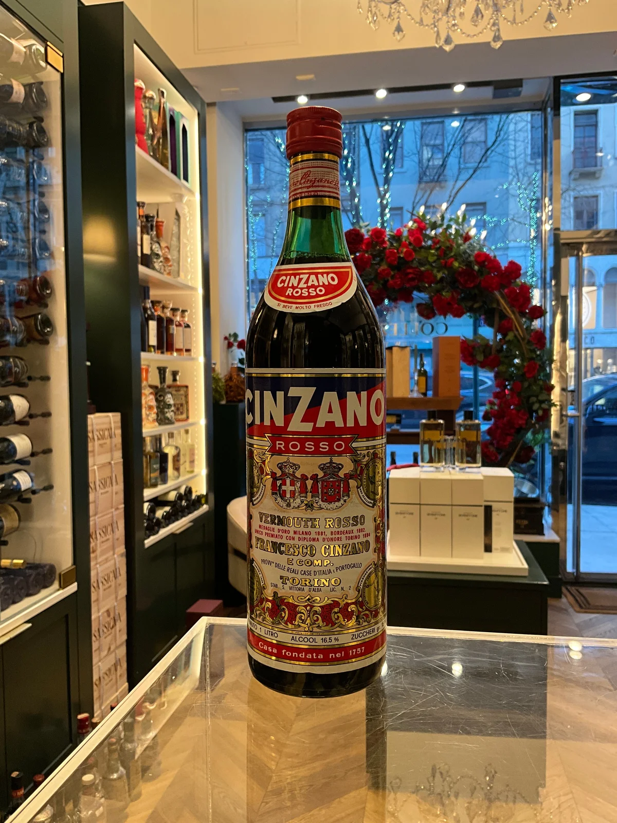 Cinzano Rosso Vermouth 1970s 100cl 16.5%abv — Cinzano