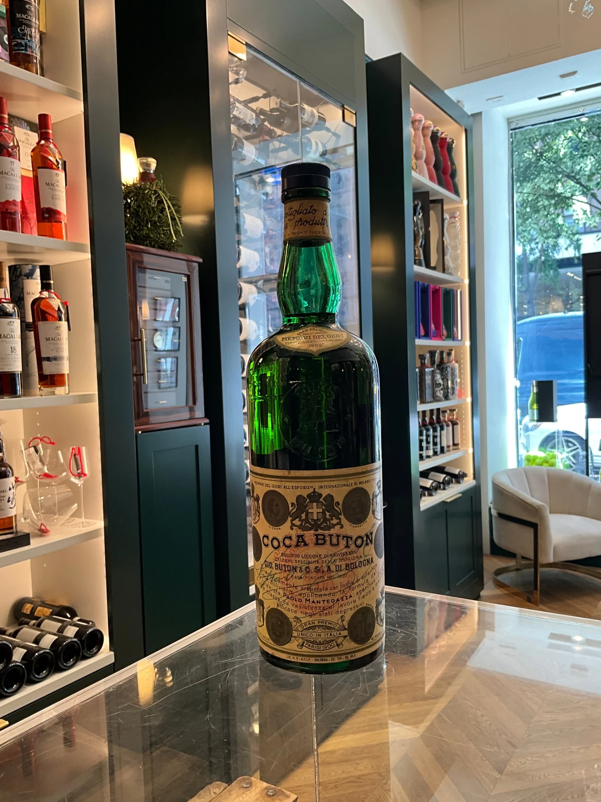 Coca Buton 1950s 75cl 36.5%abv — Coca Buton