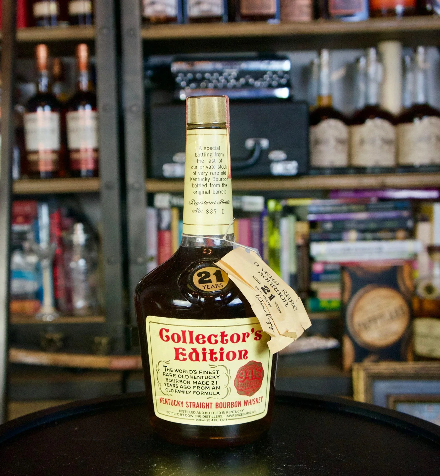 Collectors Edition 21 Year - Dowling 94.6 proof (late 1970s) — Portage Liquors