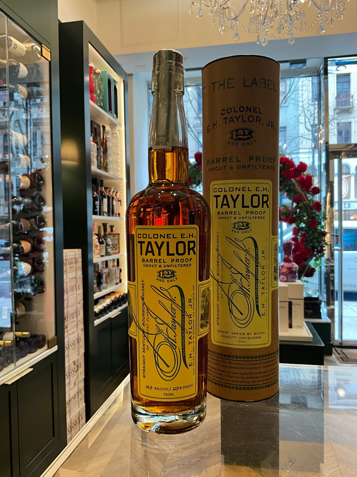 Colonel E.H. Taylor Barrel Proof 2025 Release 750ml 63.7%abv — EH Taylor