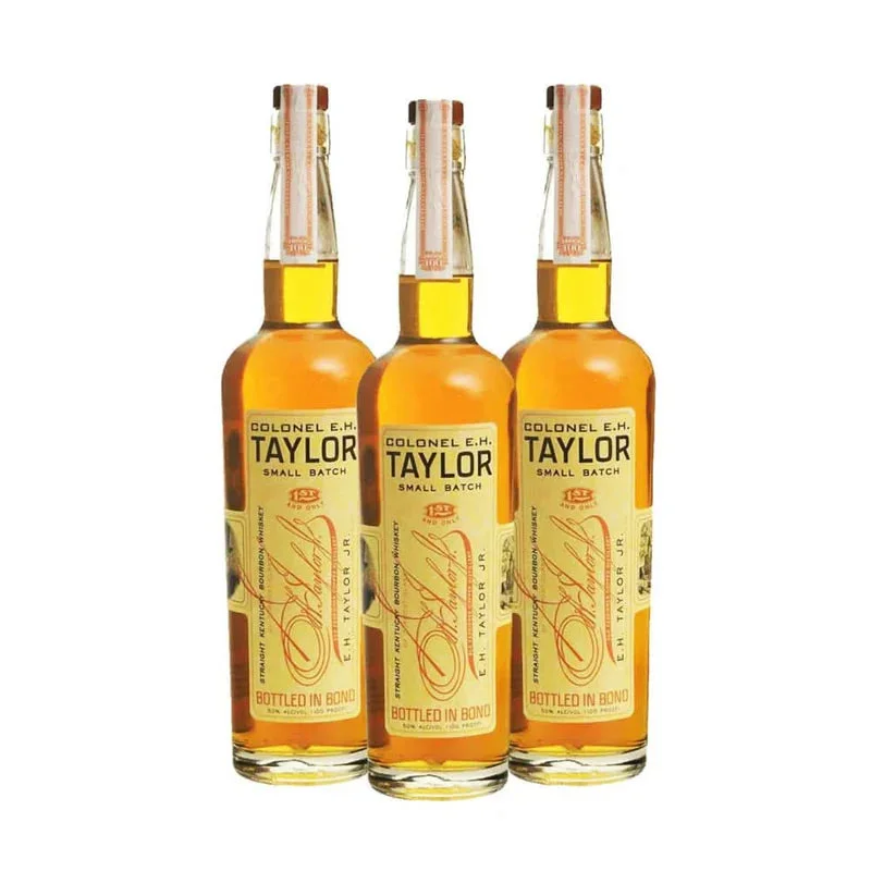 Colonel E.H. Taylor Jr. Small Batch Bourbon Whiskey 750ml Bundle 3-Pack — Colonel E.H. Taylor