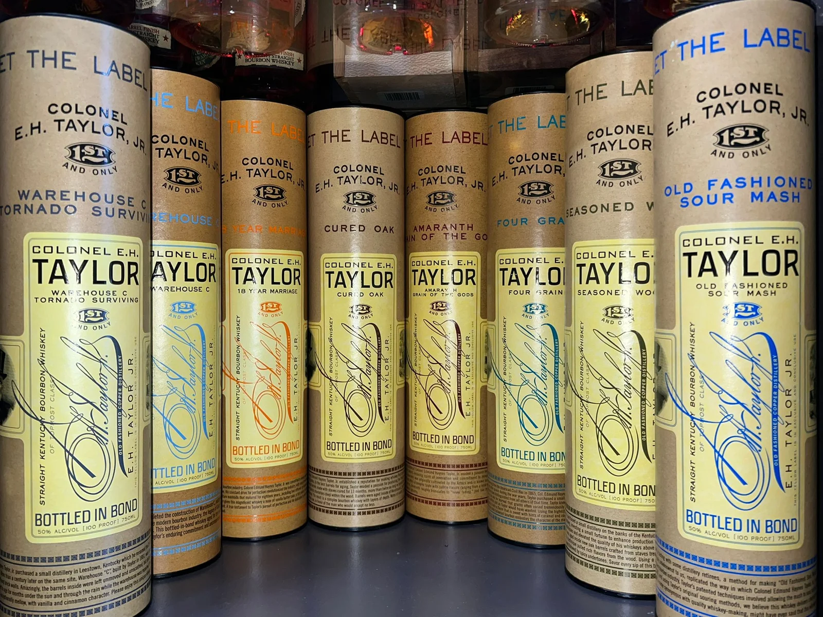 Colonel E.H. Taylor Jr special release - Full collection — Portage Liquors