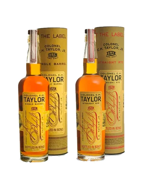 Colonel E.H. Taylor Single Barrel Bourbon & Rye Bundle 750ml 2-Pack — Colonel E.H. Taylor