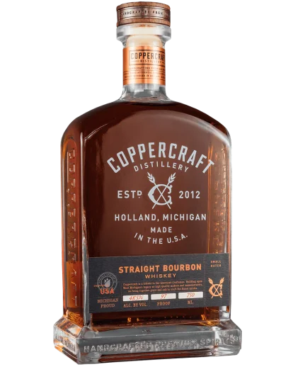 Coppercraft Straight Bourbon Whiskey 750ml — Coppercraft Distillery