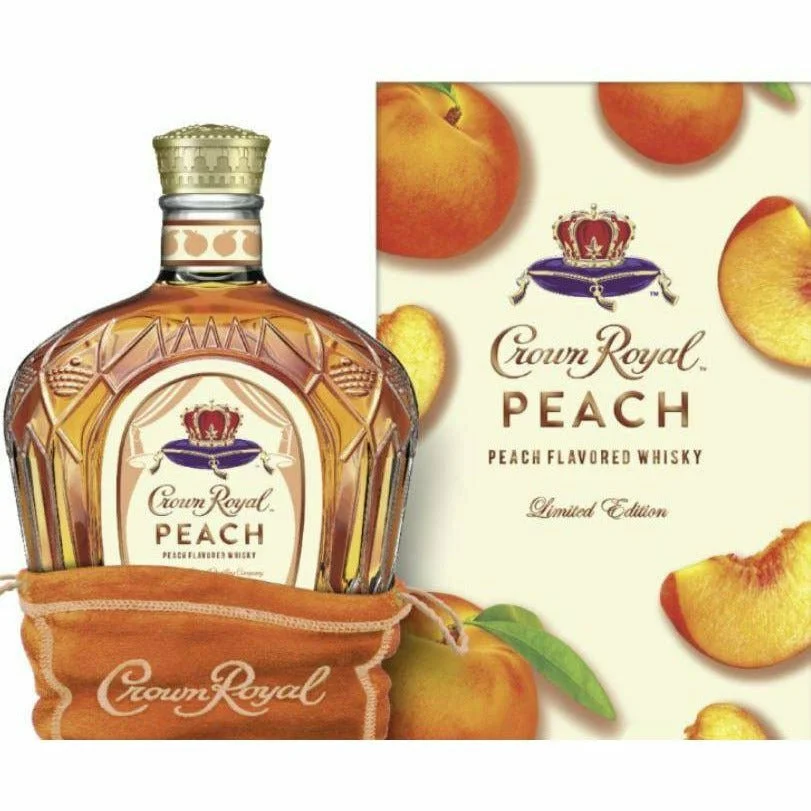 Crown Royal Peach Flavored Whisky (750mL) — Crown Royal
