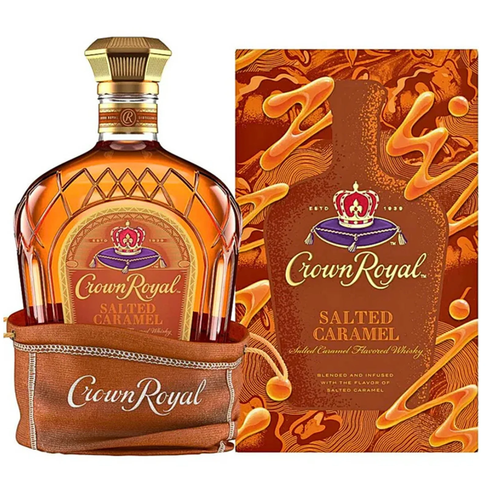 Crown Royal Salted Caramel Canadian Whisky 750 mL — Crown Royal