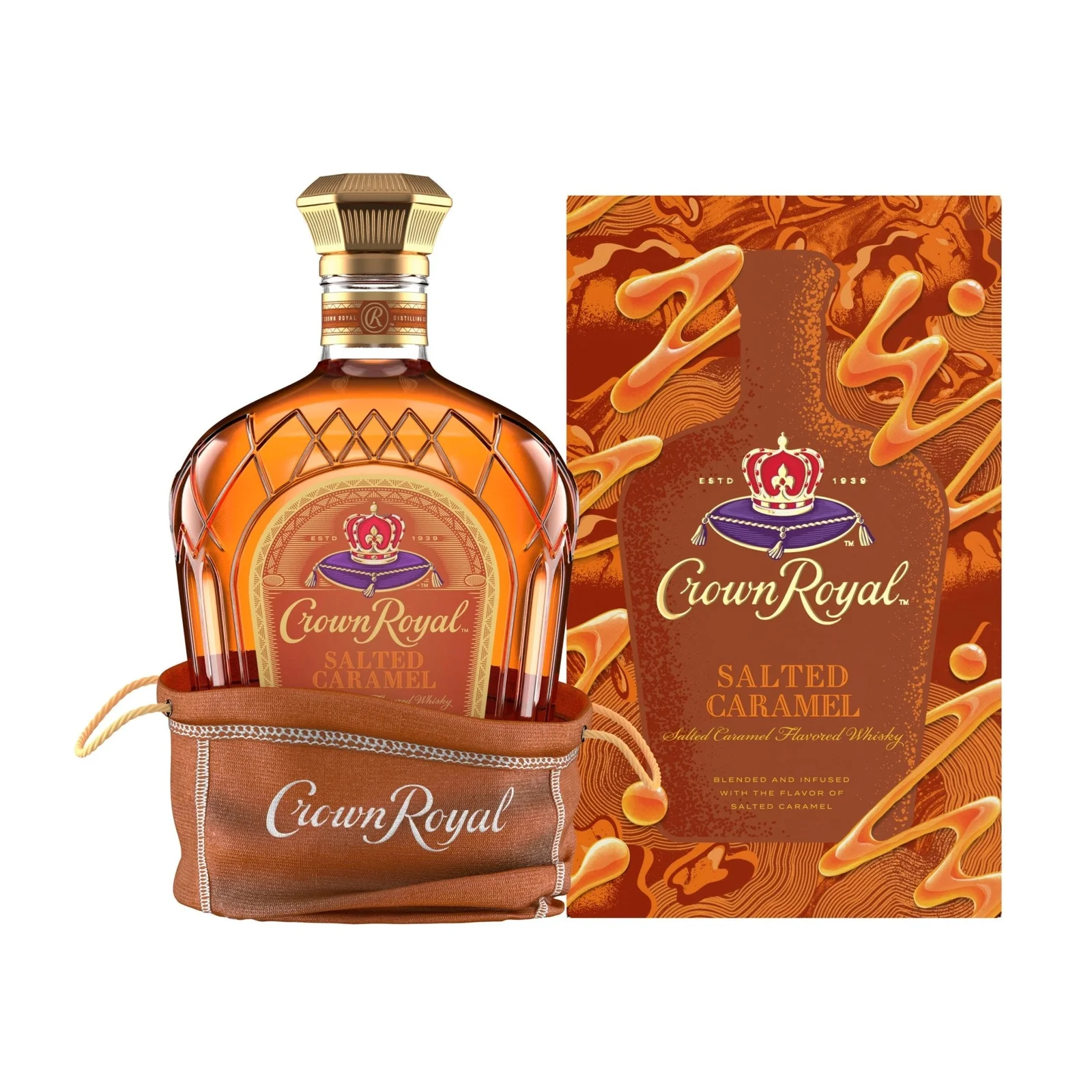 Crown Royal Salted Caramel Whisky (750mL) — Crown Royal