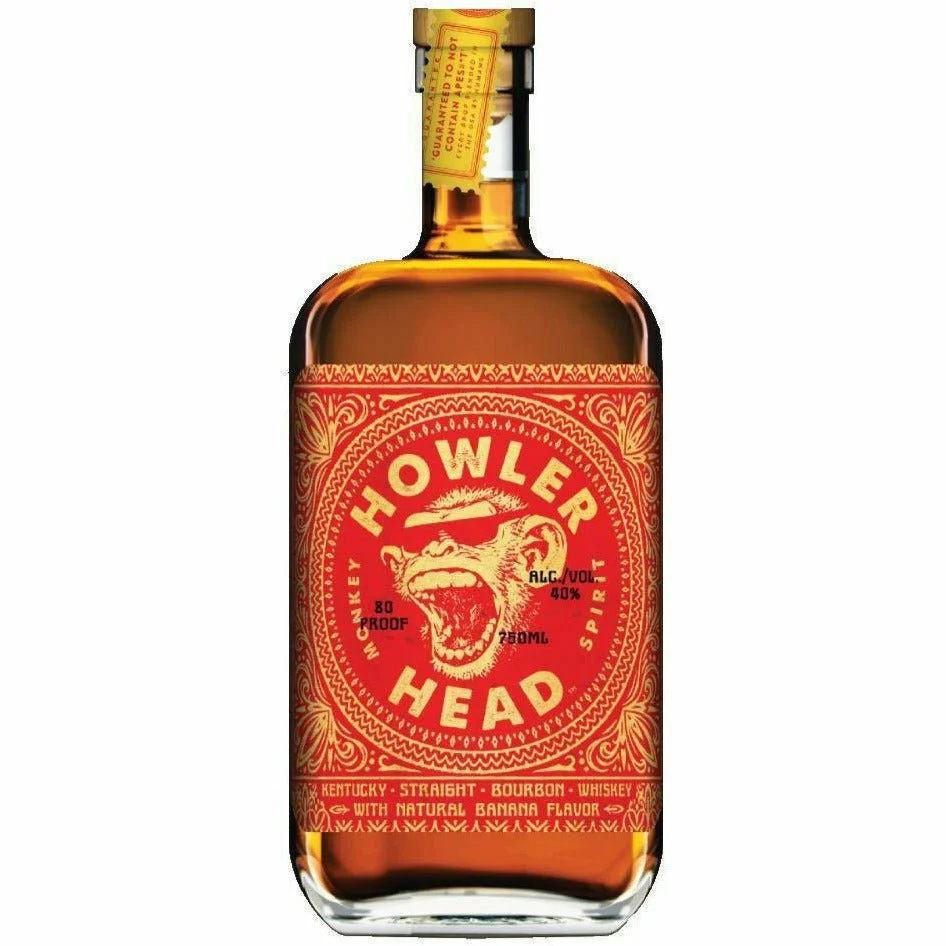 Dana White's Howler Head Banana Bourbon Whiskey (750 mL) — 1792