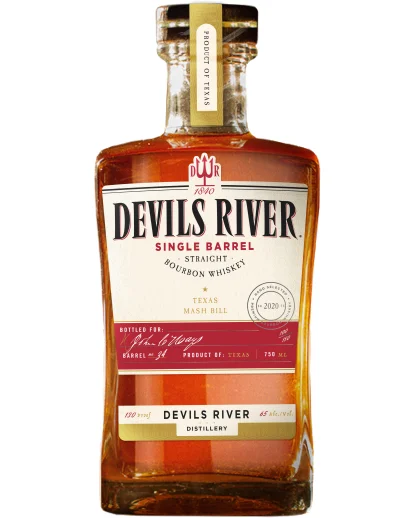 Devils River SIngle Barrel Straight Bourbon Whiskey 750ml — Devils River