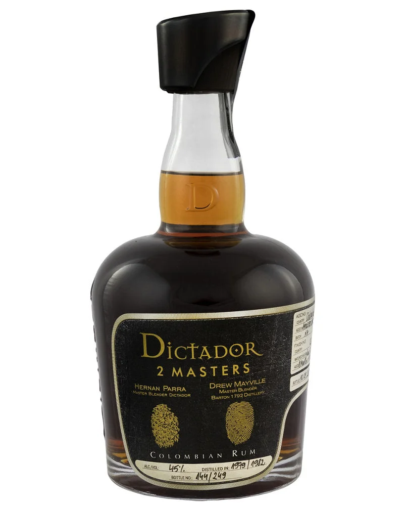 Dictador 2 Masters Barton Wheated Bourbon Cask 36 Year Old Rum 750ml — Dictador