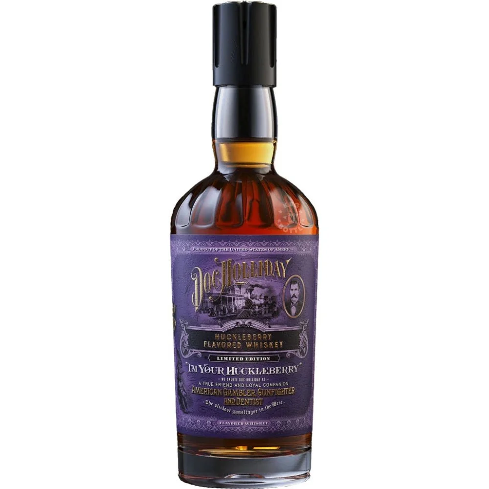 Doc Holliday 'I'm Your Huckleberry' Limited Edition Huckleberry Flavored Whiskey (750ml) — Doc Holliday