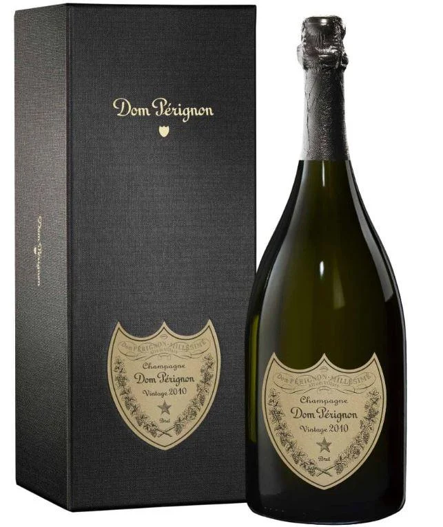 Dom Perignon 2010 Brut Vintage Champagne, Vintage Giftbox — Portage Liquors