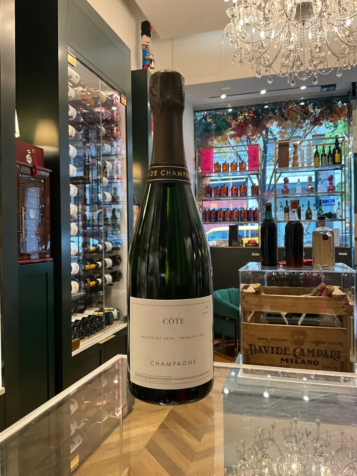 Domaine Les Monts Fournois Côte Millesime 2010 1er Cru Champagne 750ml — Domaine