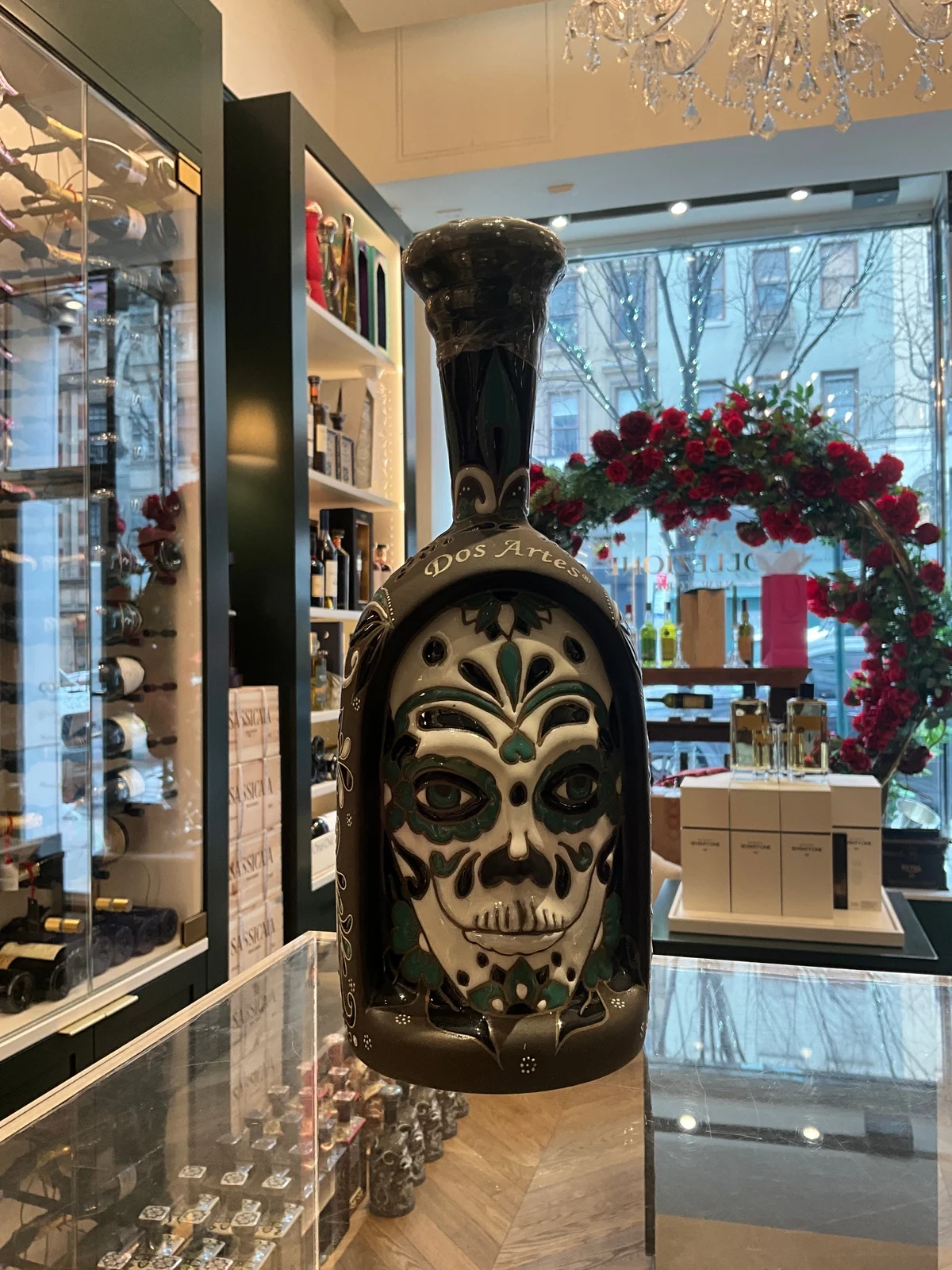 Dos Artes Tequila Doble Barrica 28 Anejo Limited Edition 1L 40%abv Skull decanter — Dos Artes