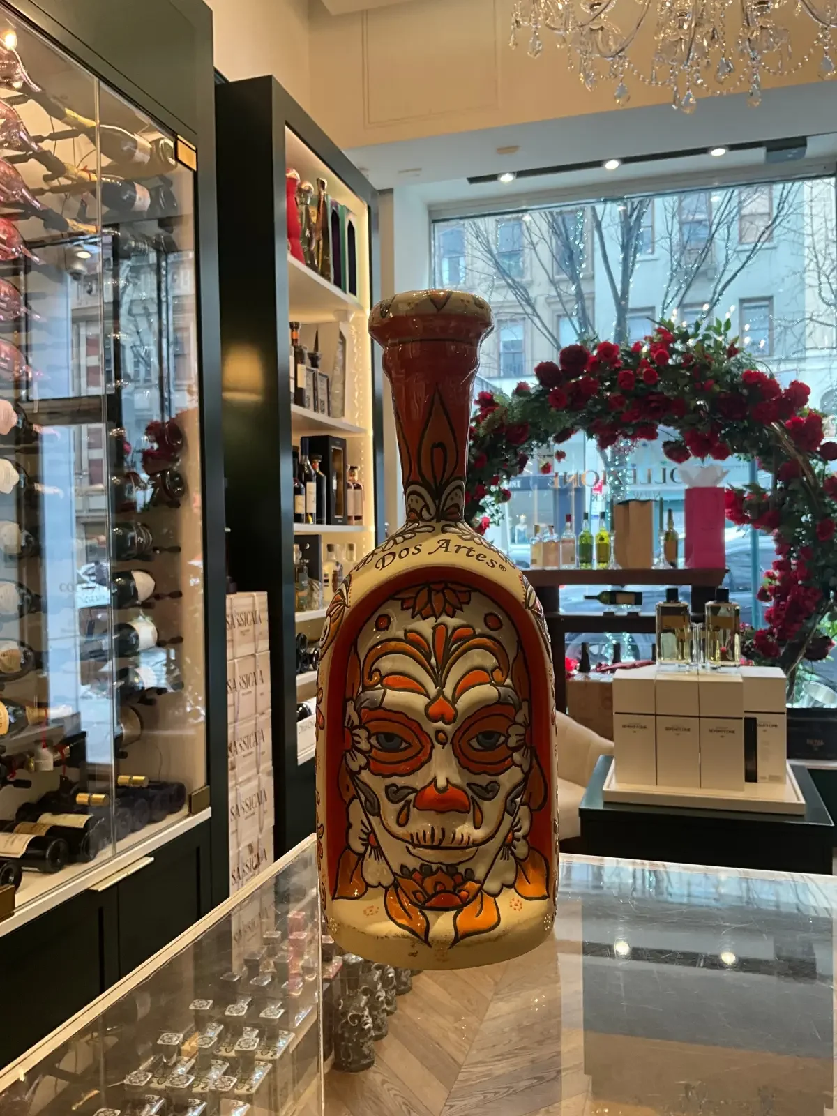 Dos Artes Tequila Joven Limited Edition 1L 40%abv Skull decanter — Dos