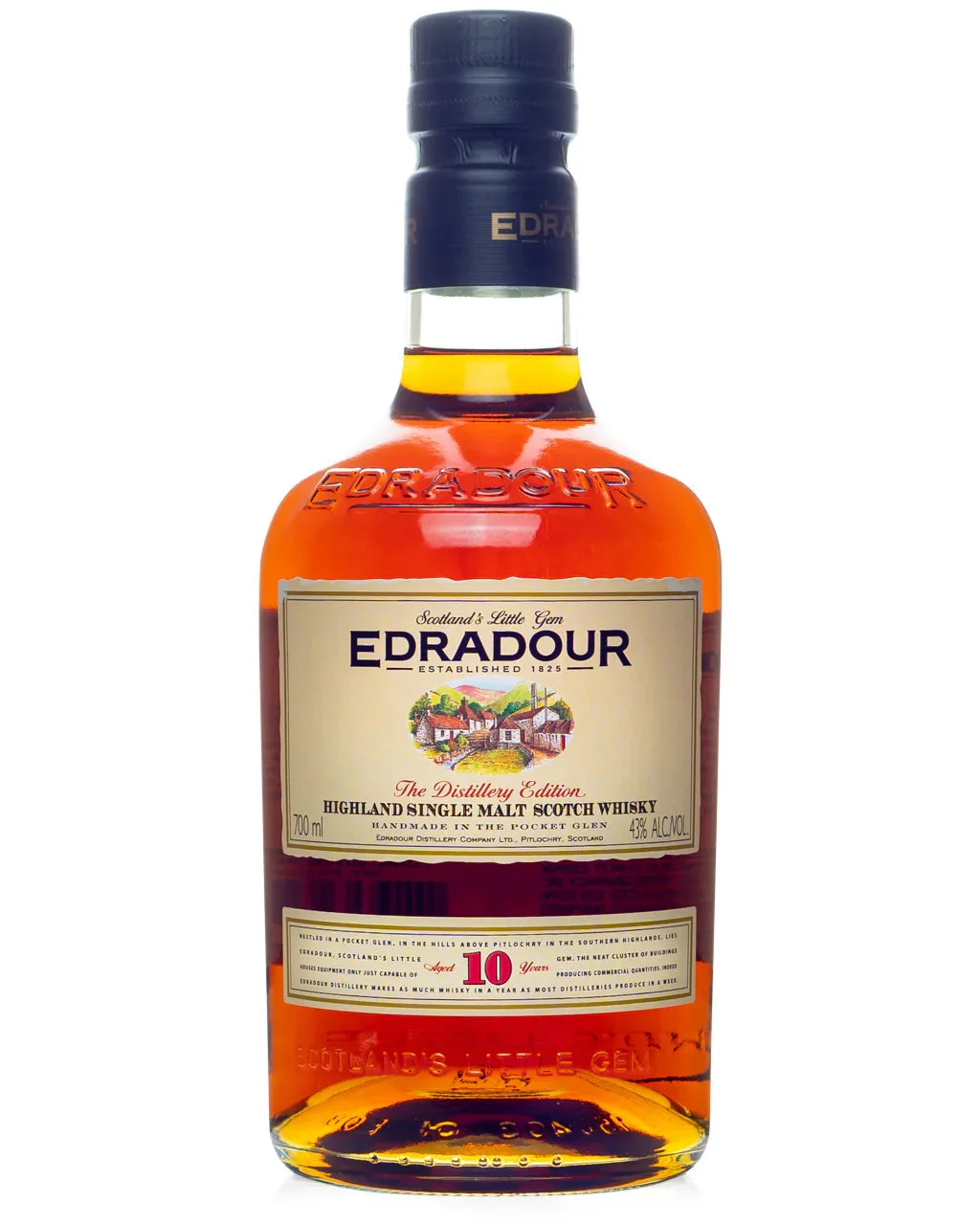 Edradour 10 Year Old Single Malt Scotch Whisky 700ml — Edradour