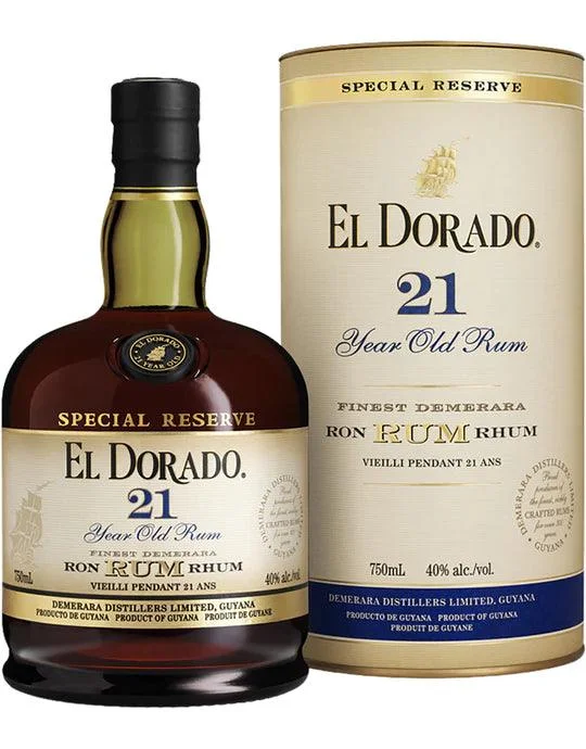 El Dorado 21 Year Rum — El Dorado