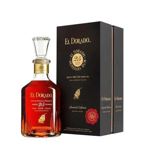 El Dorado 25 Year Rum — El Dorado