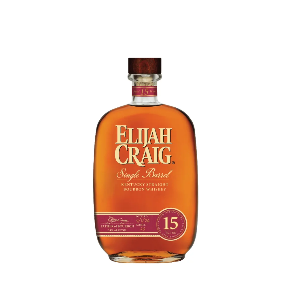 Elijah Craig 15 Year Single Barrel Bourbon — Elijah Craig