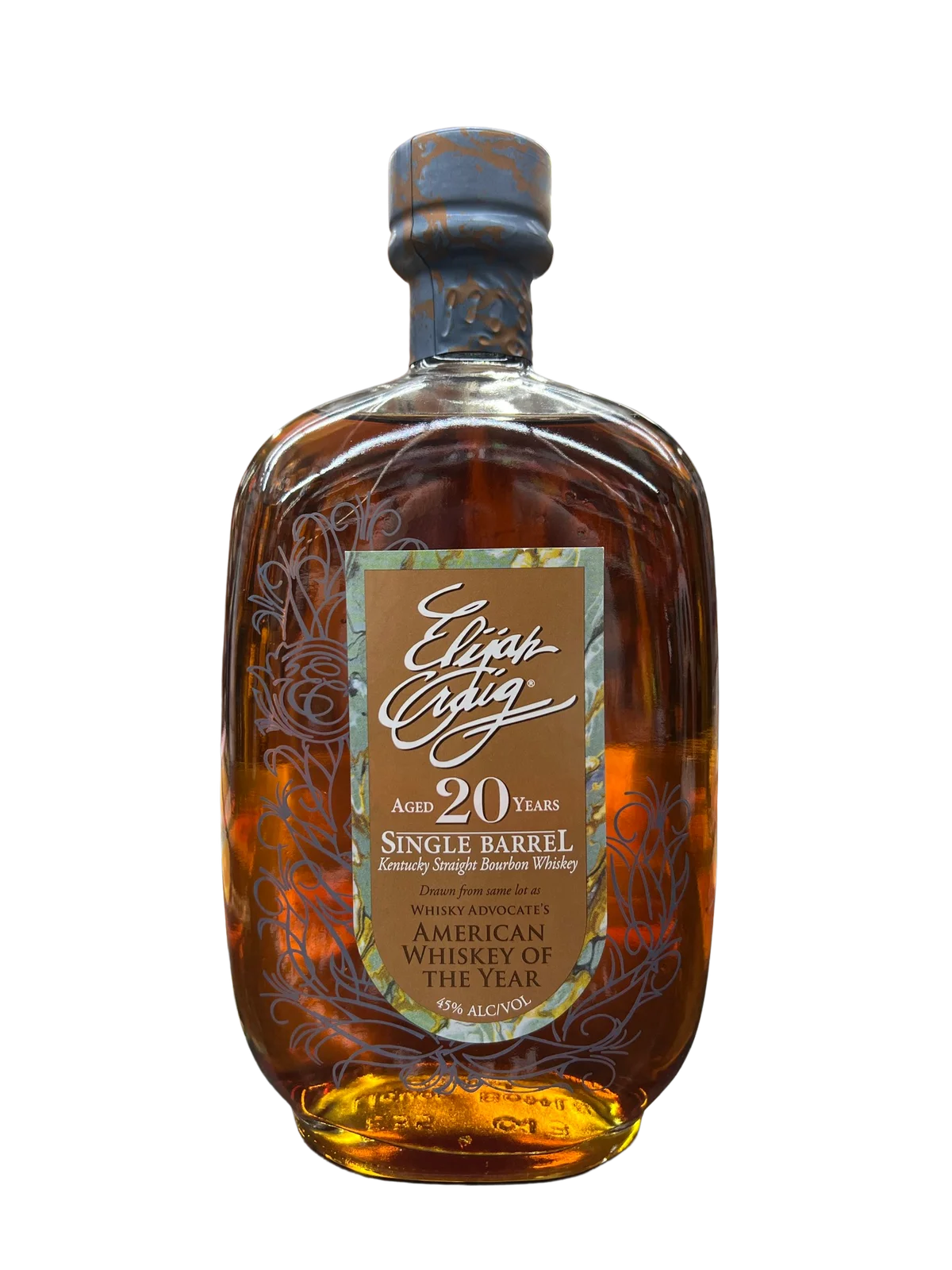 Elijah Craig 20 Year Old Single Barrel Straight Bourbon Whiskey 750ml — Elijah Craig