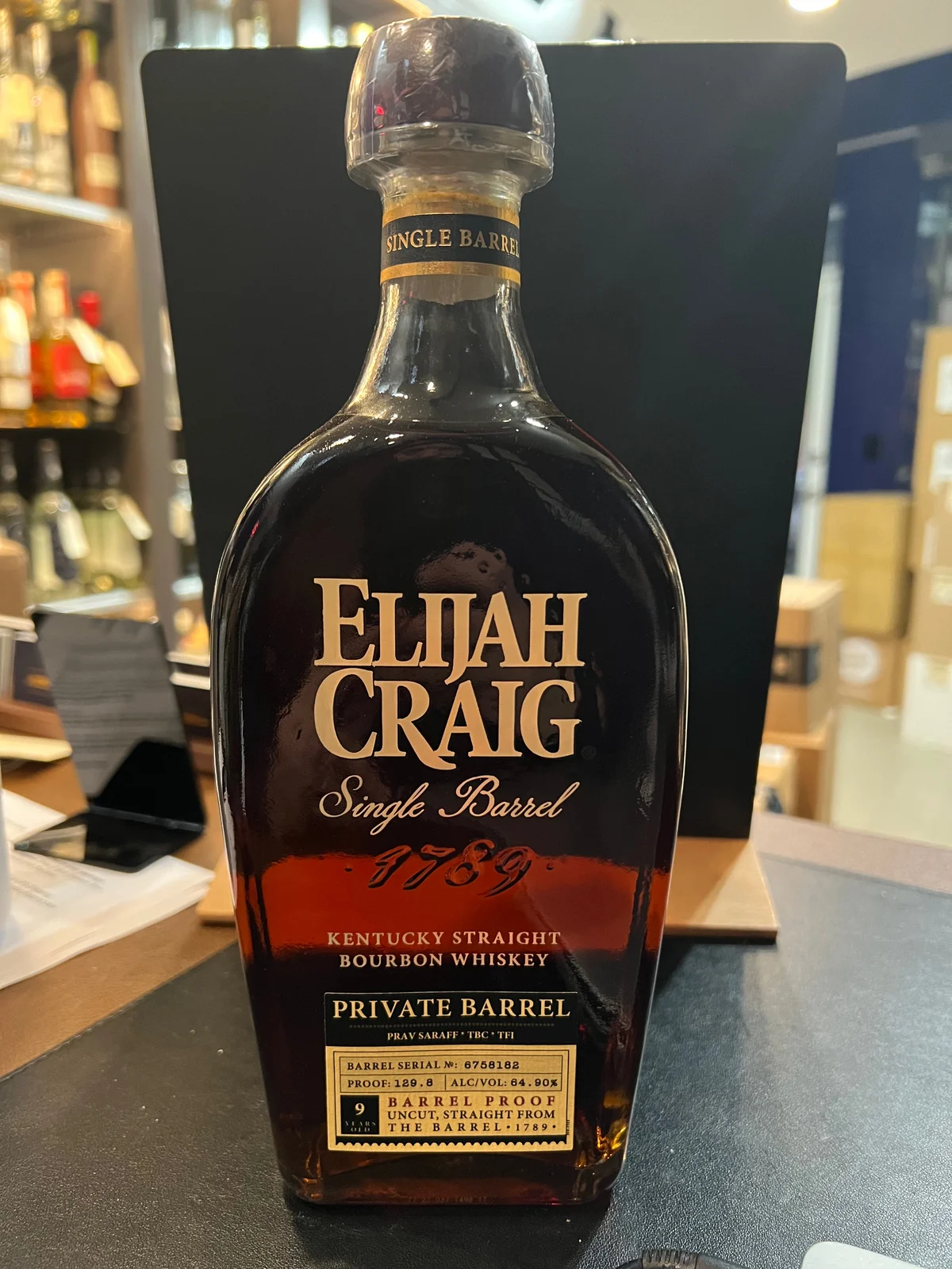 Elijah Craig Private Single Barrel - Portage Liquors — Portage Liquors