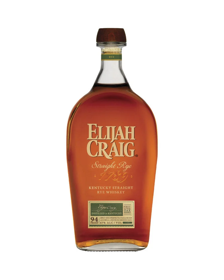 Elijah Craig Straight Rye Whiskey 1.75Lt — Elijah Craig