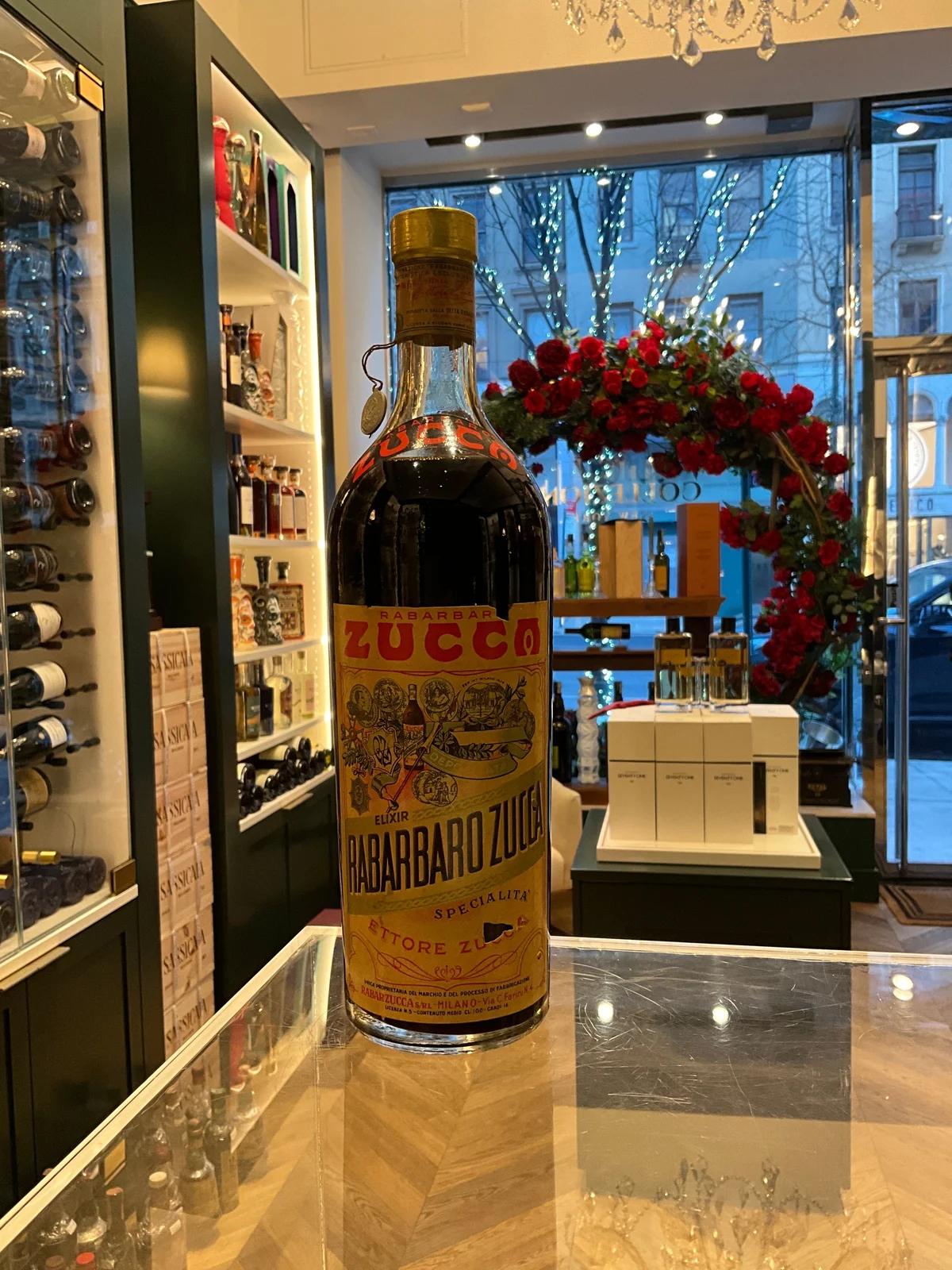 Elixir Zucca Rabarbaro 1953 100cl 16%abv — Zucca