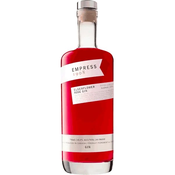 Empress 1908 Elderflower Rose Gin — Empress