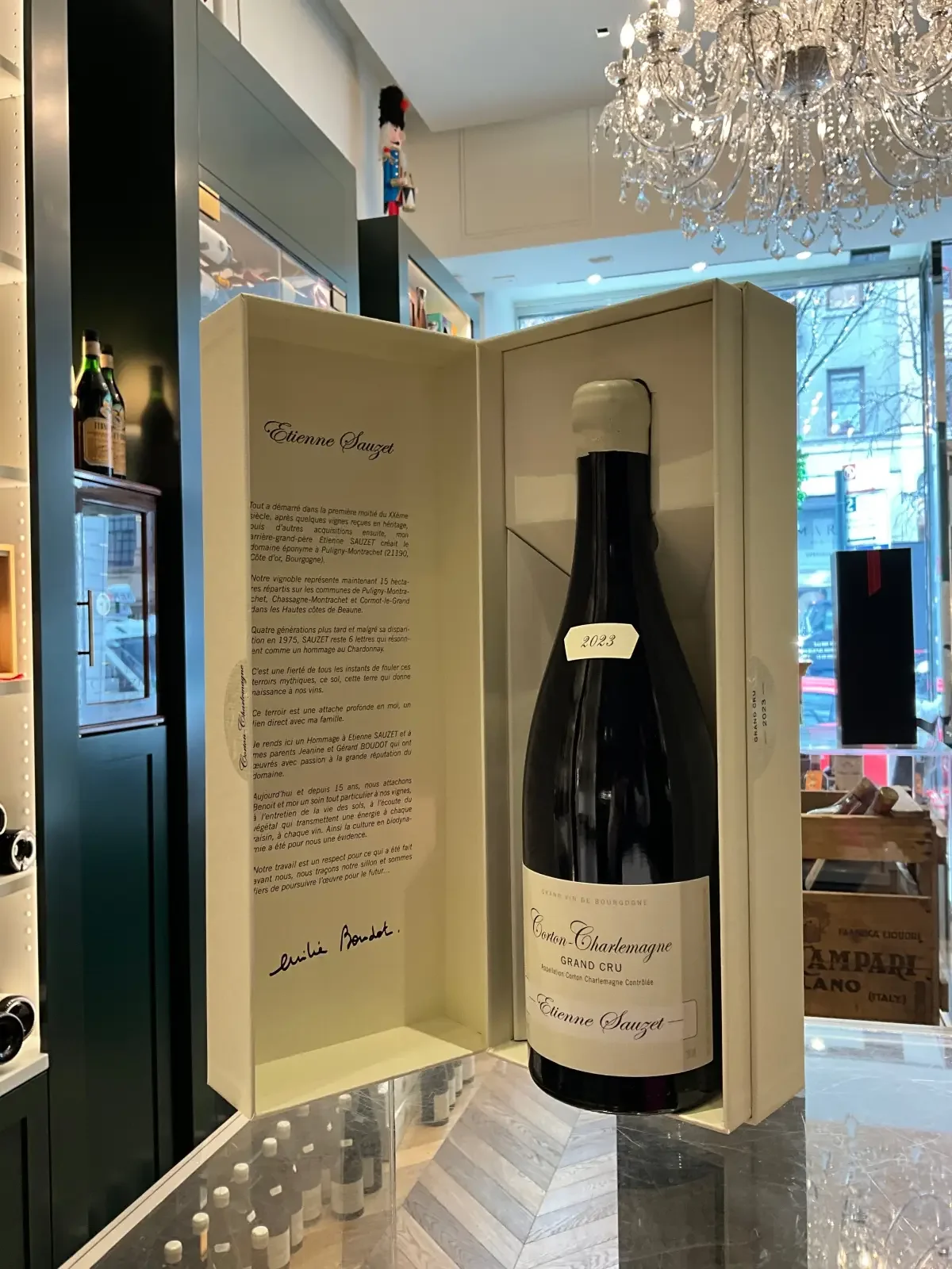 Etienne Sauzet 2023 Corton Charlemagne Grand Cru 750ml — Etienne