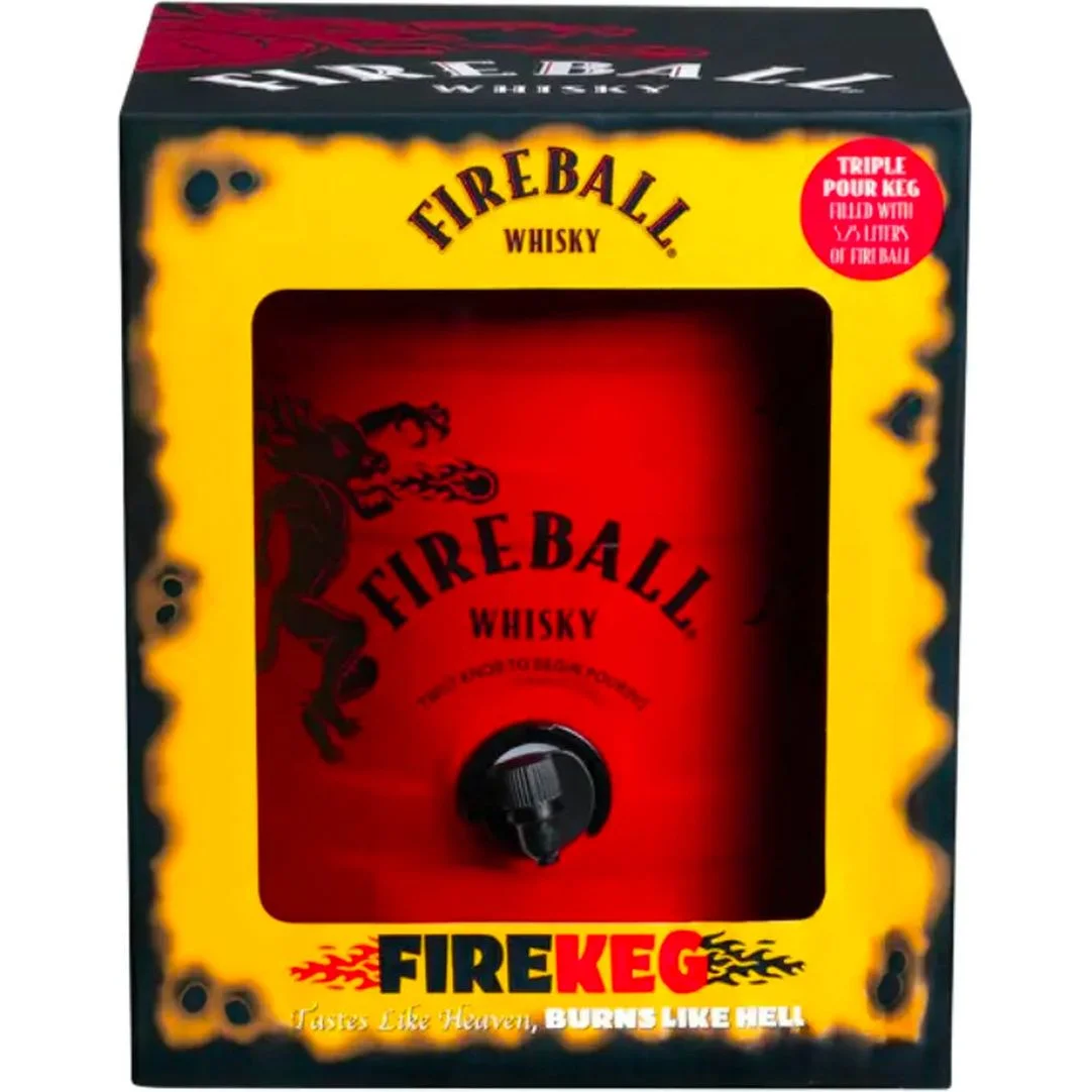 Fireball Whisky Firekeg 5.25L — Fireball