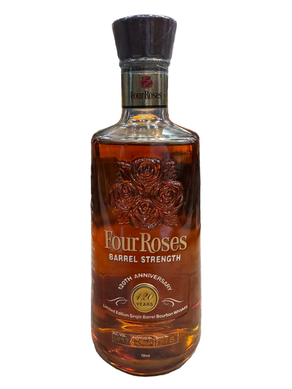 Four Roses 120th Anniversary Barrel Strength Limited Edition Single Barrel Bourbon - 109.8pf (2008) — Four Roses