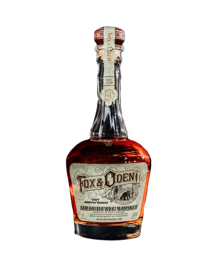 Fox & Oden Straight Rye Whiskey 750ml — Fox & Oden