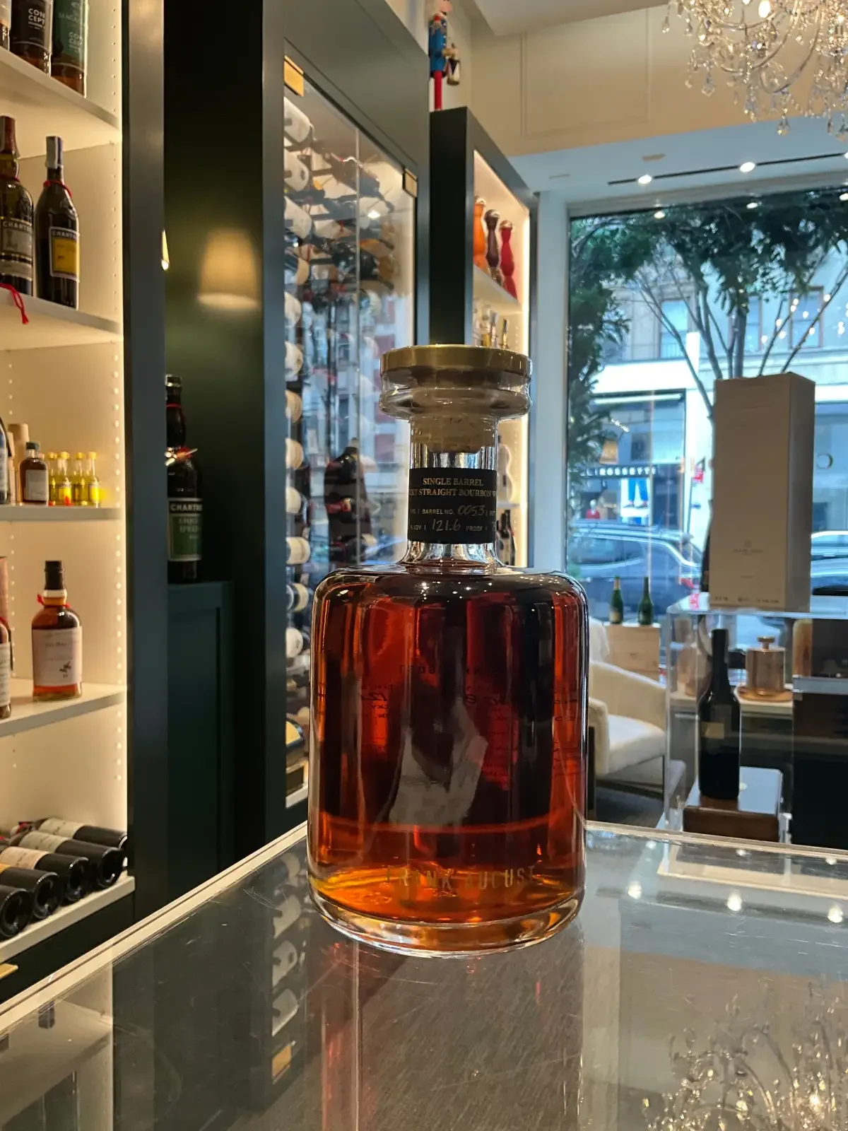 Frank August Single Barrel Kentucky Straight Bourbon Whiskey 750ml 60.8%abv — Frank