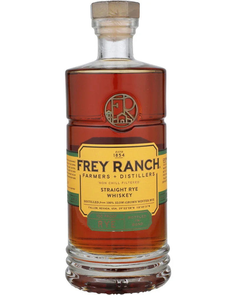 Frey Ranch Bottled in Bond Straight Rye Whiskey 750ml — Frey Ranch