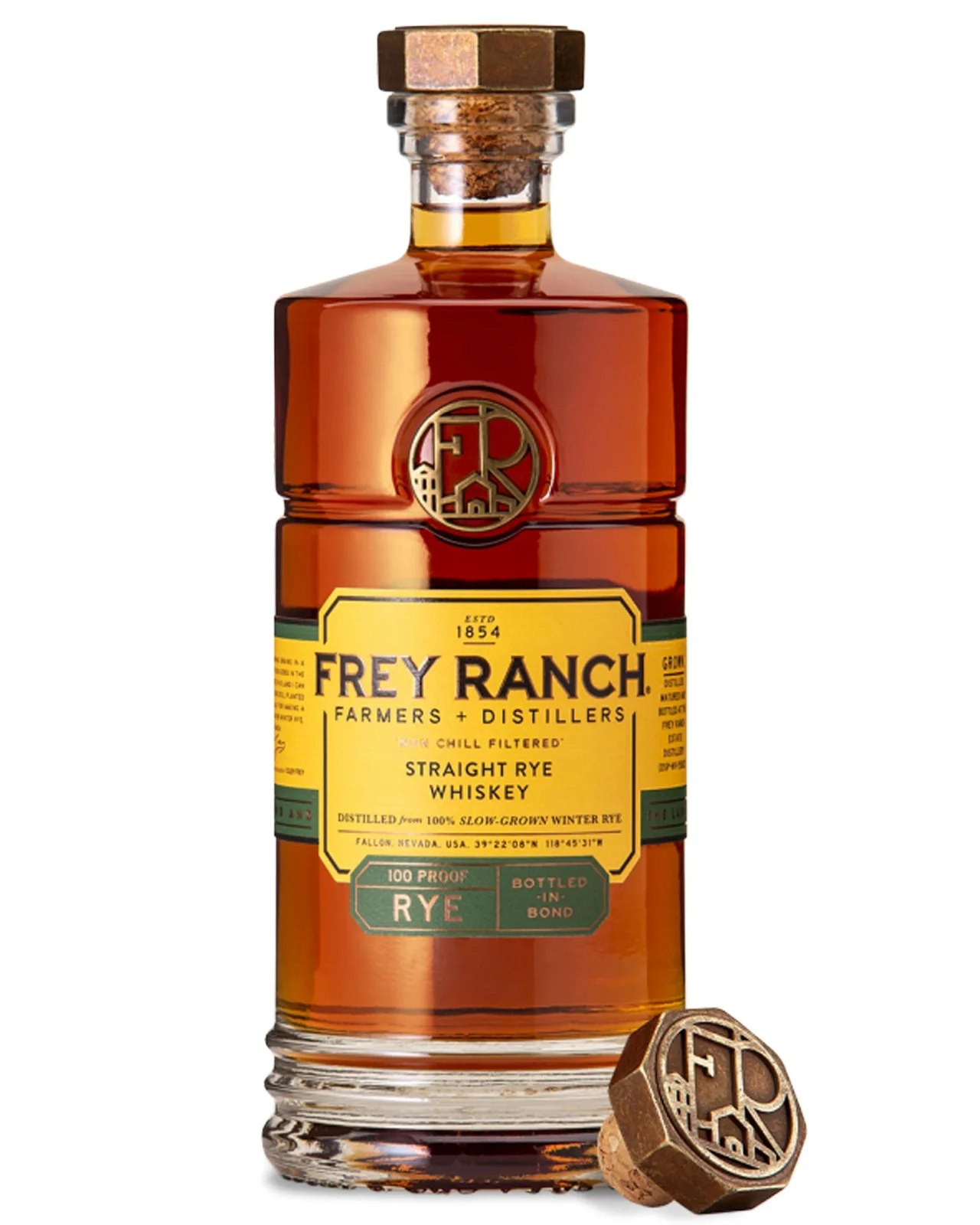 Frey Ranch Straight Rye Whiskey 750ml — Frey Ranch