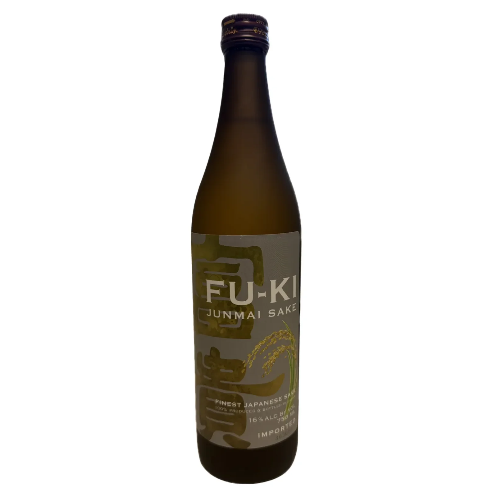 Fu-Ki Junmai Sake 750mL — Fu Ki Sake