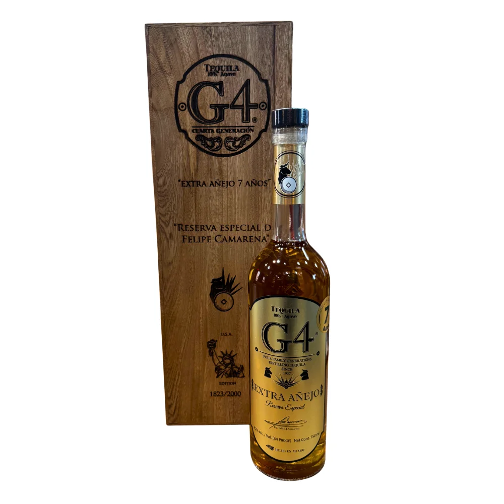 G4 Extra Anejo 7 Year Reserva Especial De Felipe Camarena Tequila — G4 Tequila